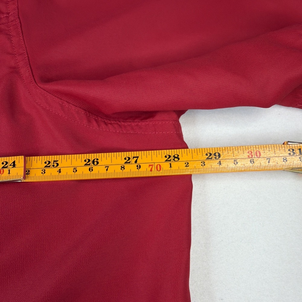 Habit Men's Fishing Shirt 2XL Brick Red Short Sleeve Vented UPF 40 Button Up - Picture 10 of 10